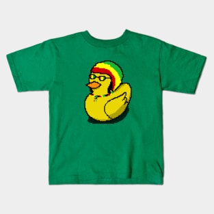 Duckys Rastaman Kids T-Shirt